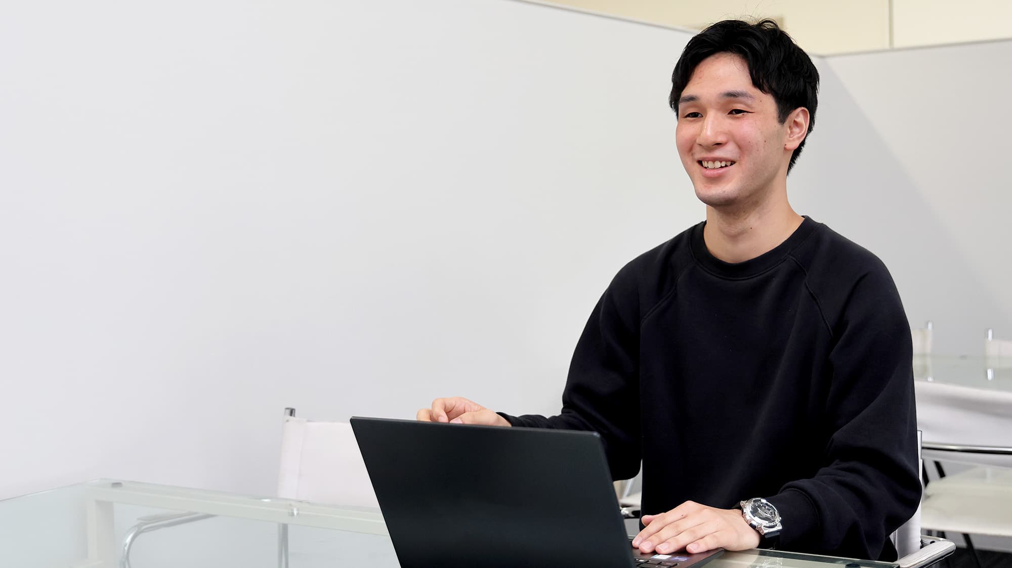 内定者インタビュー メディア情報学科 乾さん