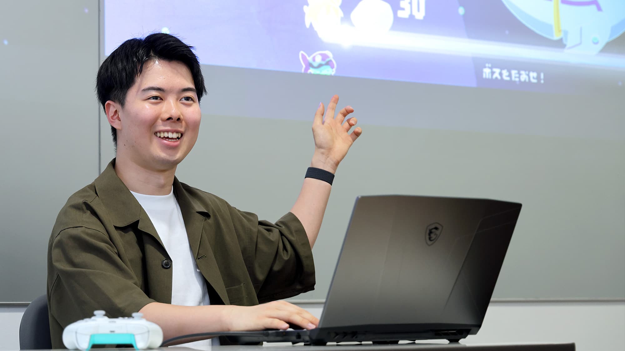 内定者インタビュー ネットワーク学科 青木さん