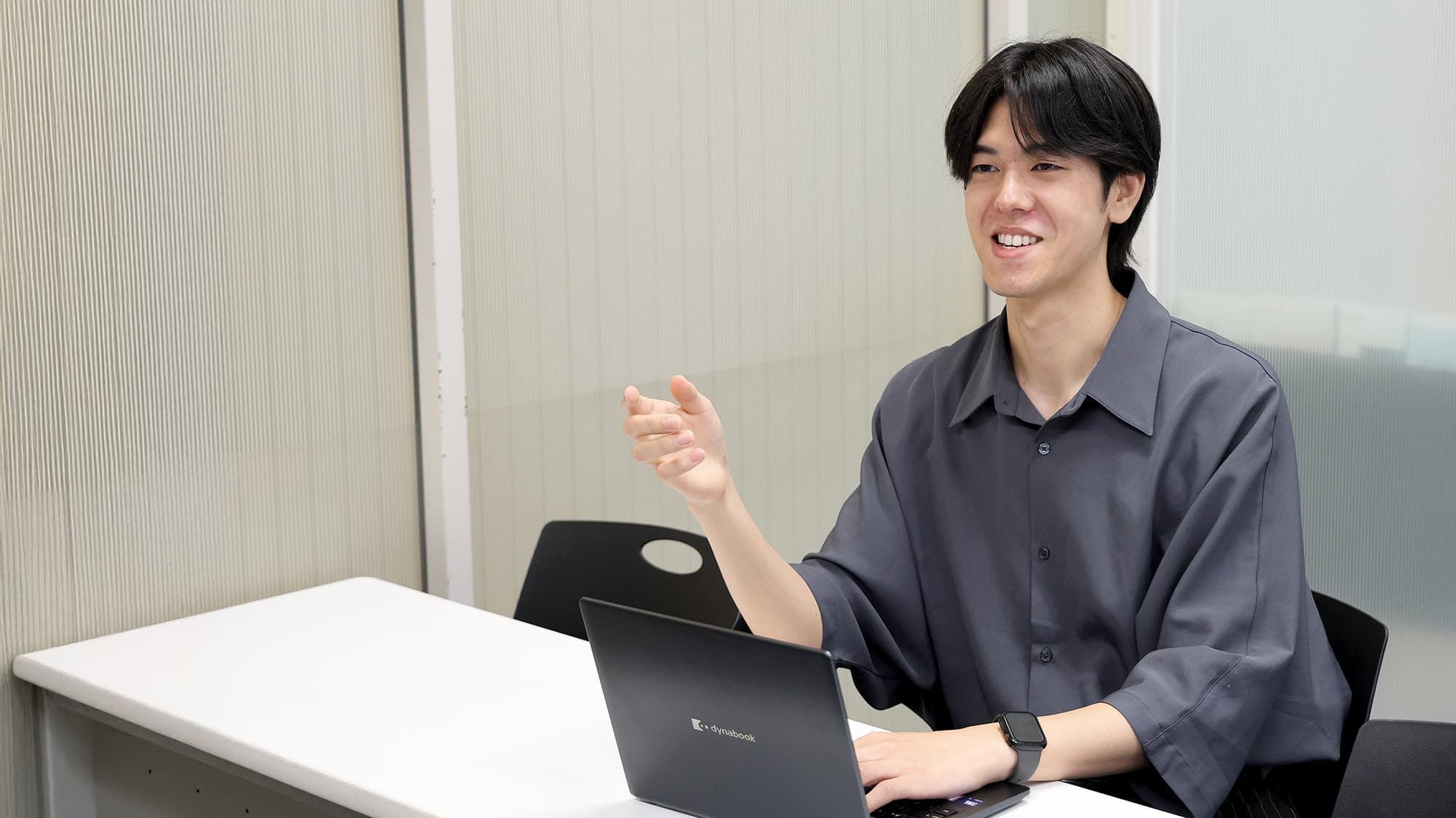 内定者インタビュー 経営情報学科経営情報コース 坂本さん
