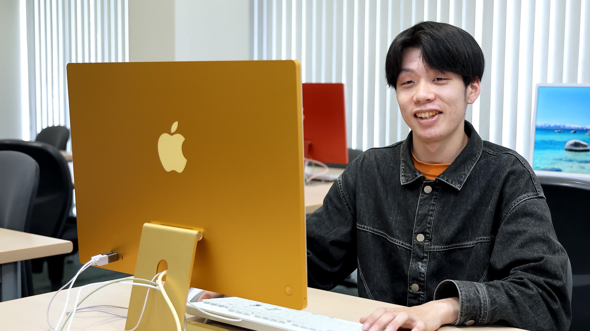 内定者インタビュー 情報科学科 櫻井さん