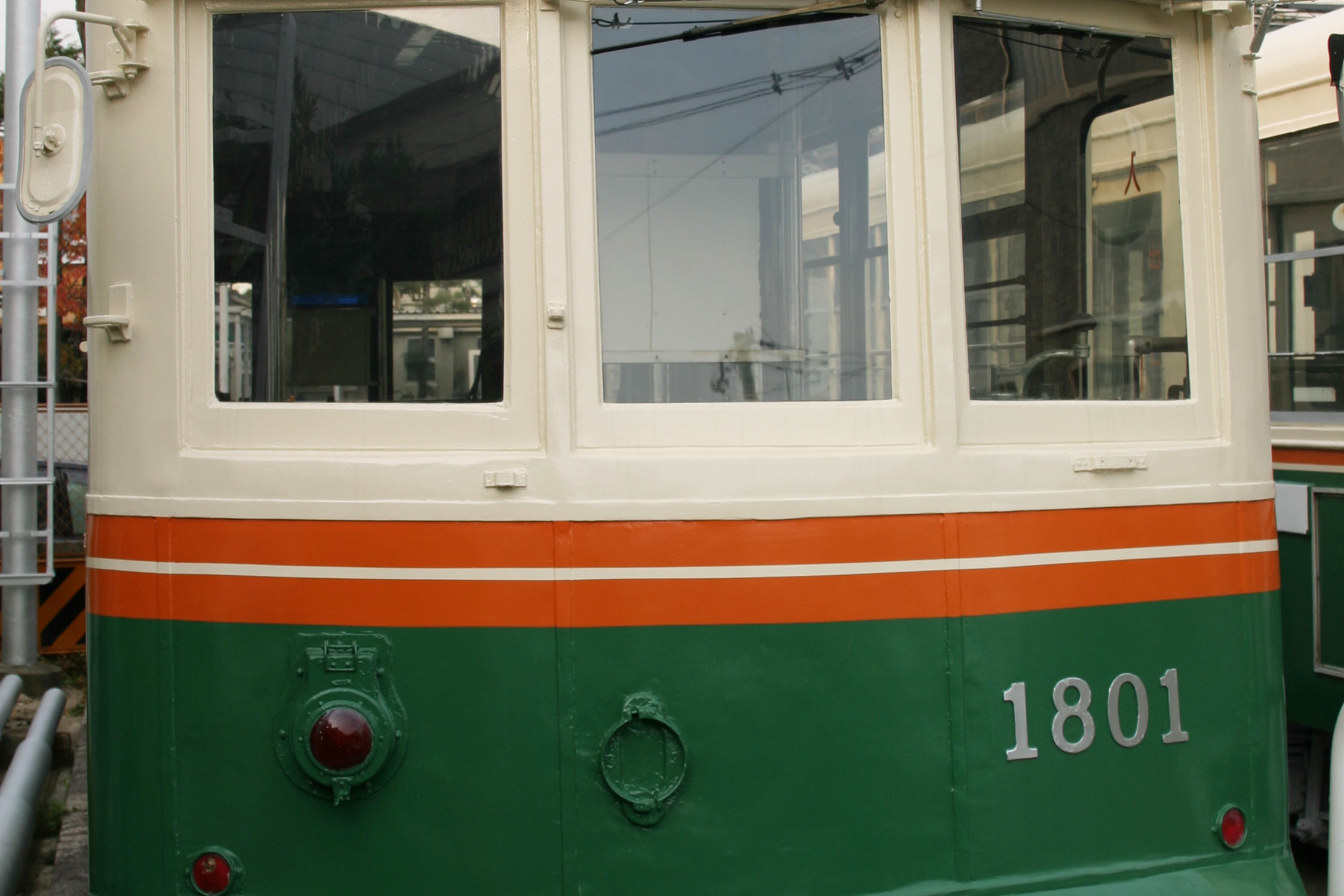 白河校設置京都市電車体