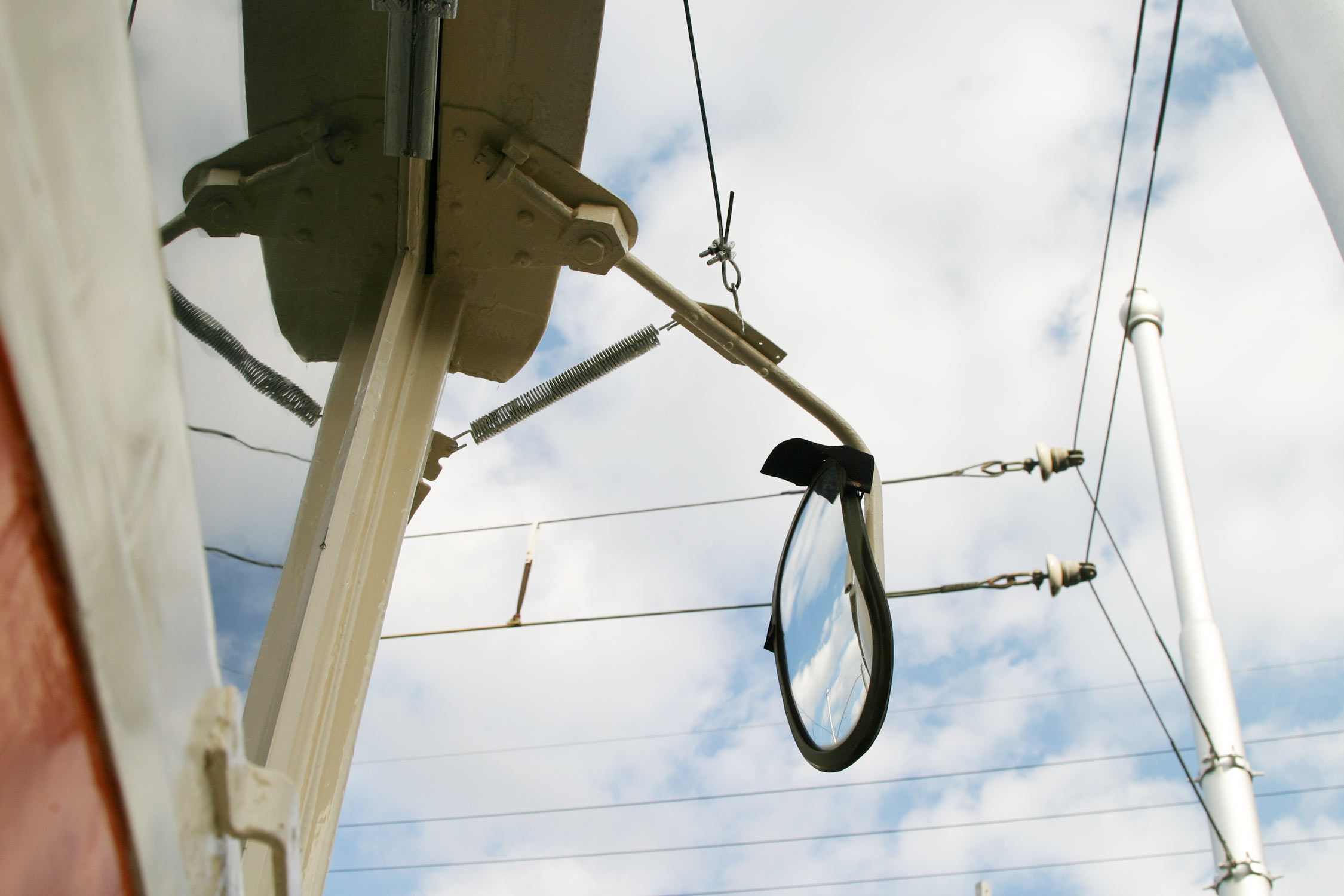 白河校設置京都市電車体