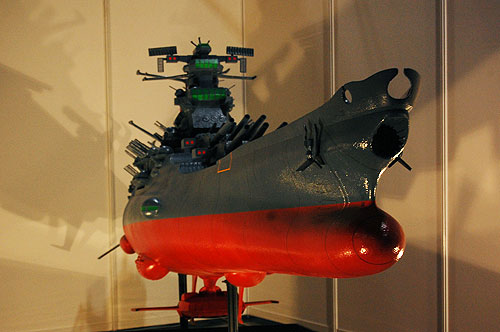 宇宙戦艦ヤマトの巨大模型も