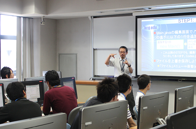 6月29日(土)に,京都コンピュータ学院(KCG)のオープンキャンパス(体験入学)を開催しました!