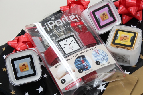 サンタからのプレゼントはiPod nano！時計など3パターンに変更できるストラップ付！