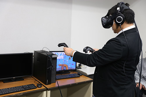 最先端のVRゲームも登場した「Clup-SP」のゲーム展示