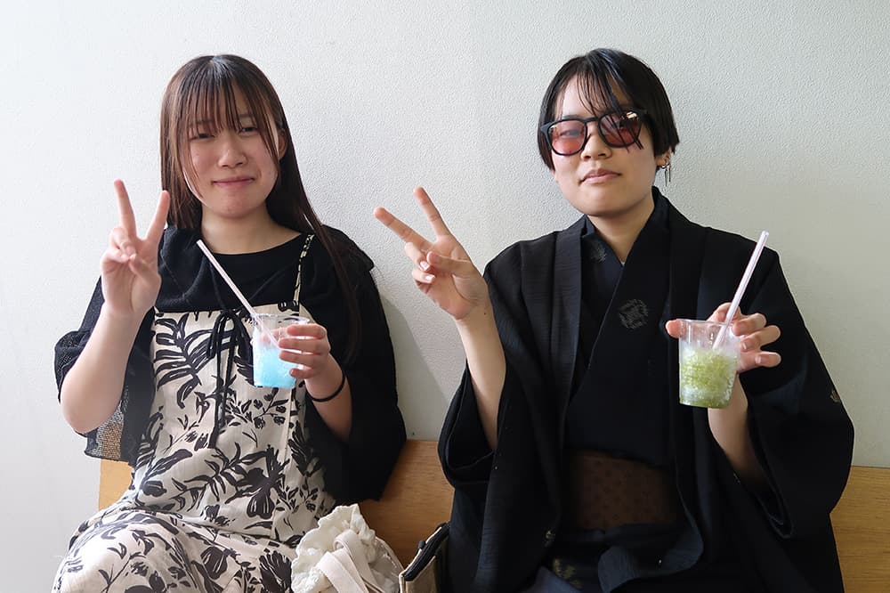 冷たいかき氷で夏を楽しみました(2025年7月17日,京都コンピュータ学院鴨川校)