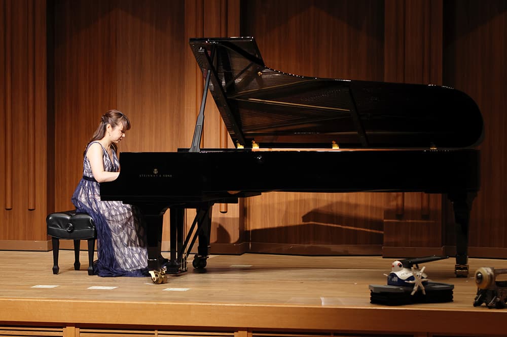 多川KCGI教授の軽やかな演奏が今後への期待感を盛り上げました